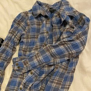 O’Neil light blue flannel